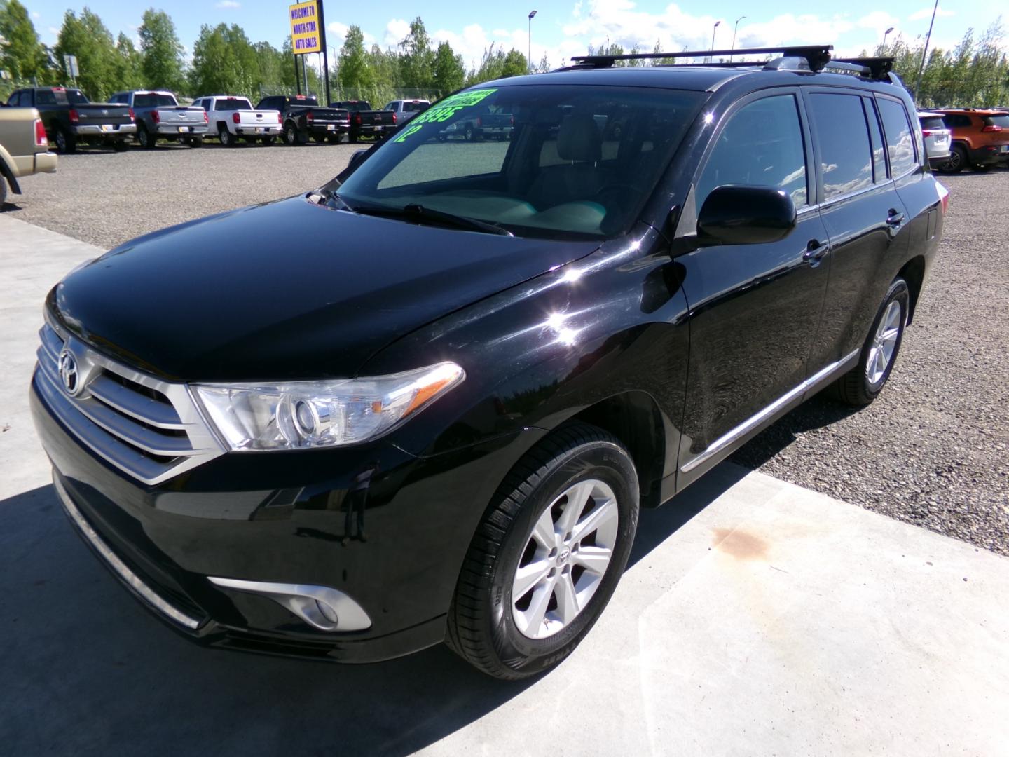 2012 Black /Black Toyota Highlander (5TDBK3EH2CS) , located at 2630 Philips Field Rd., Fairbanks, AK, 99709, (907) 458-0593, 64.848068, -147.780609 - Photo#0